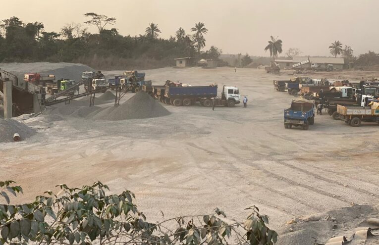 HOY QUARRY Ikiji Ibadan granite production site