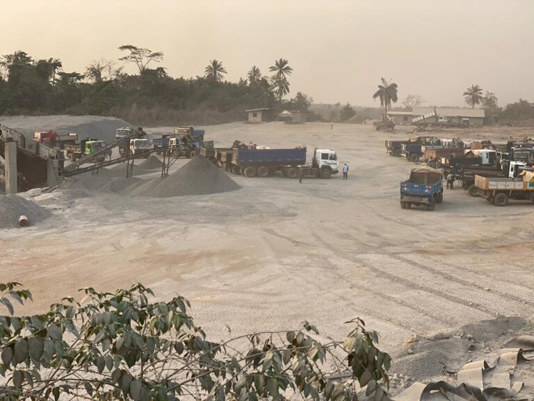 HOY QUARRY Ikiji Ibadan granite production site
