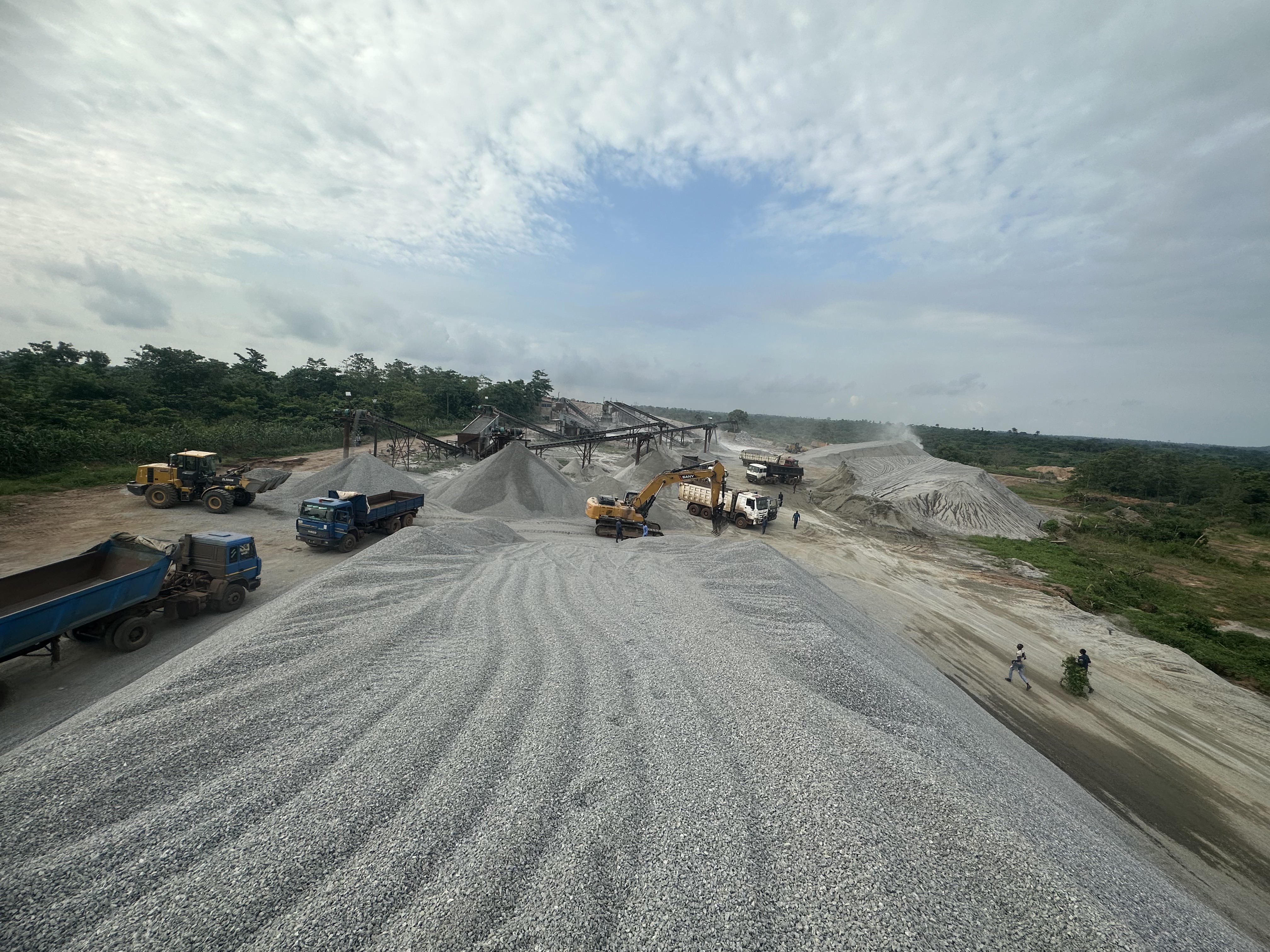 HOY QUARRY Obele Abeokuta Ogun State crushing and screening plant